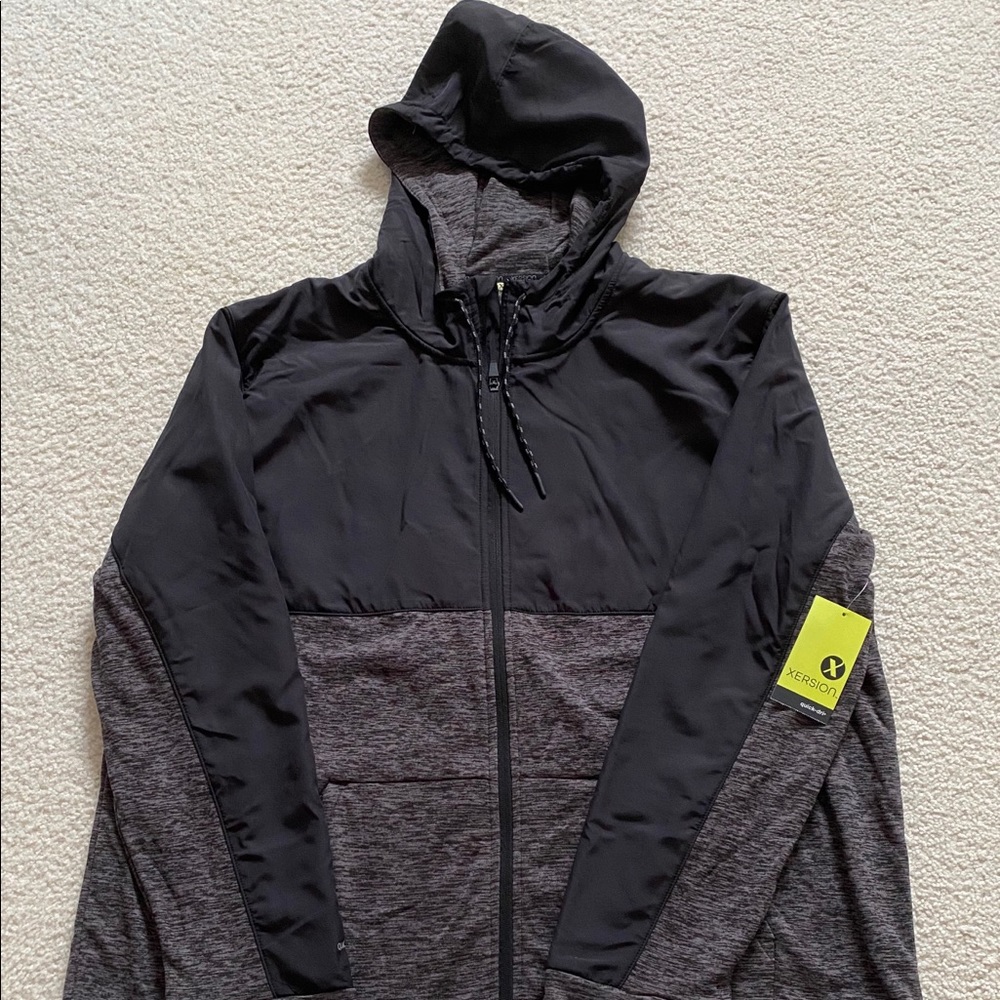 Unisex, zip front, hooded, Exersion jacket